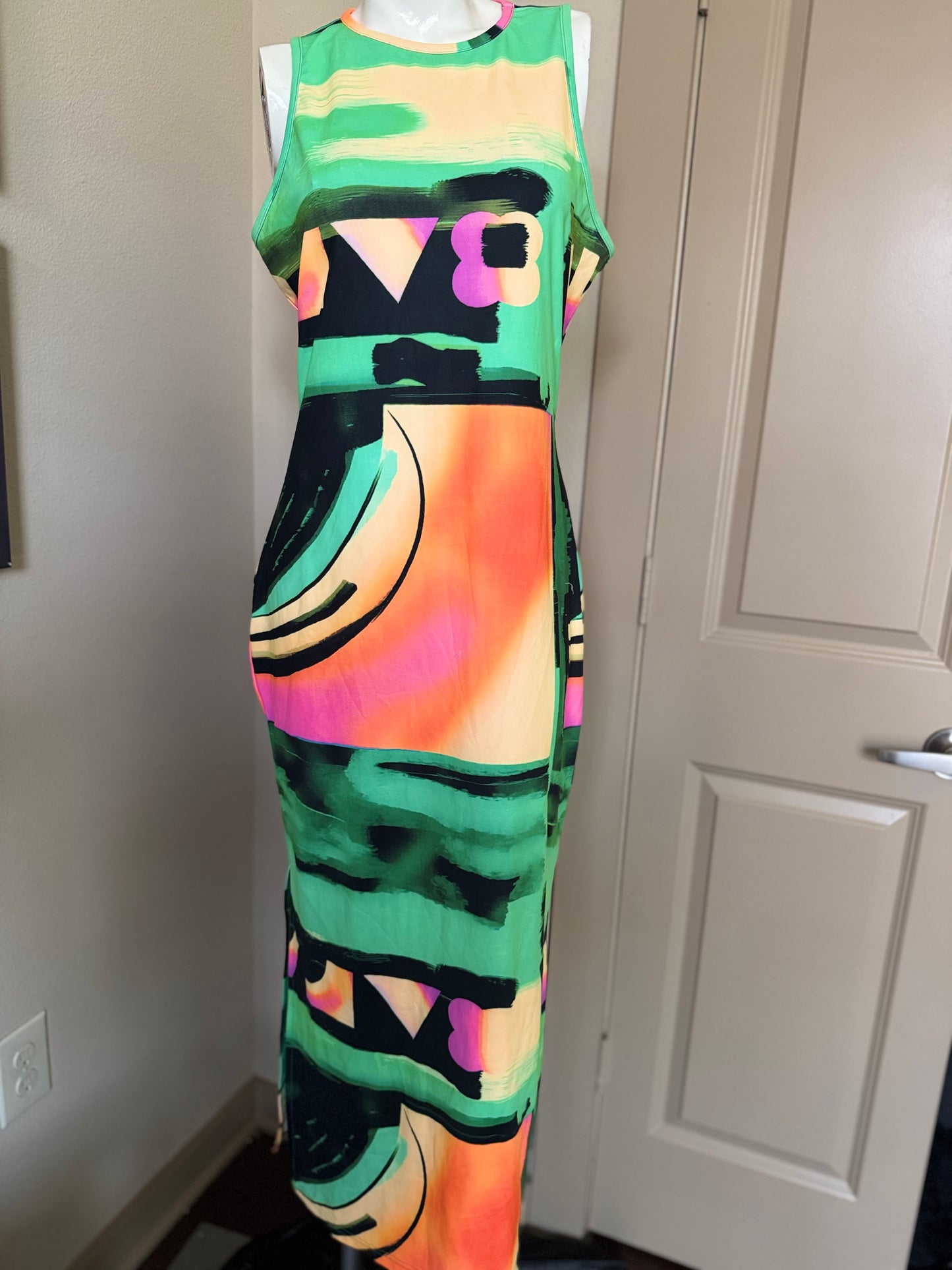 Electric Oasis Dress