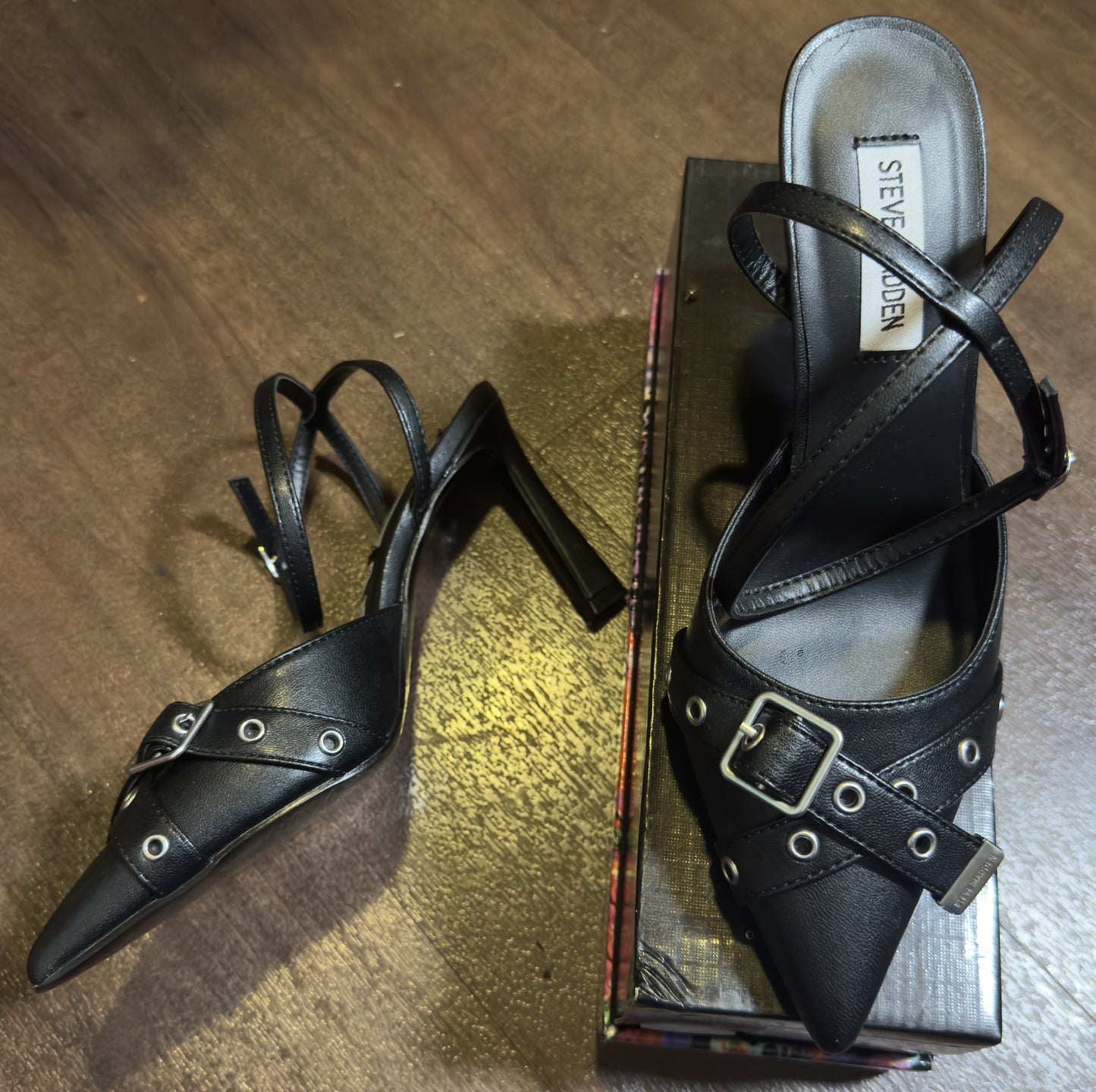 Boss Buckle Heels
