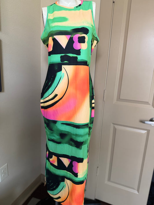 Electric Oasis Dress