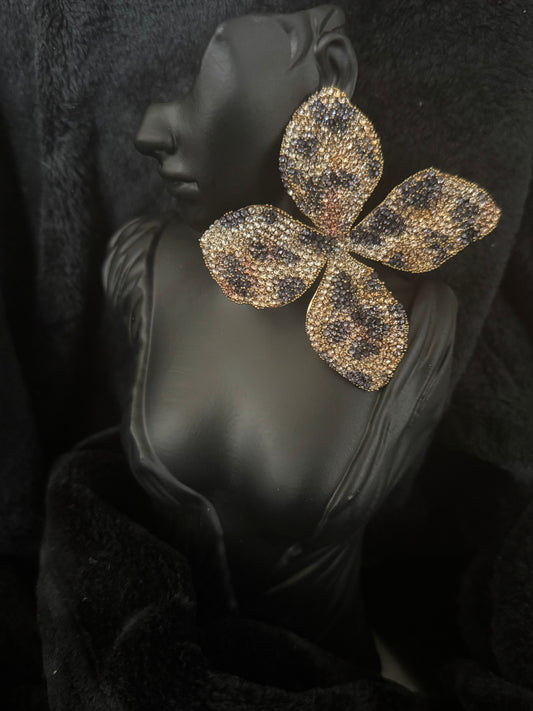 Savage Bloom Statement Earring